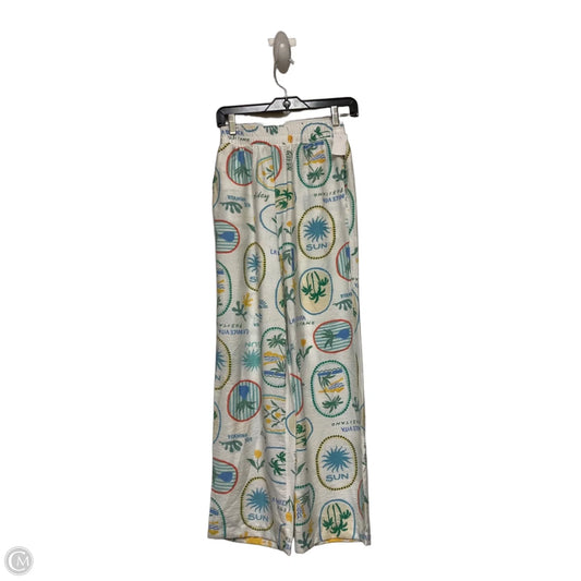 Pants Wide Leg By Monteau In Multi-colored, Size: 6