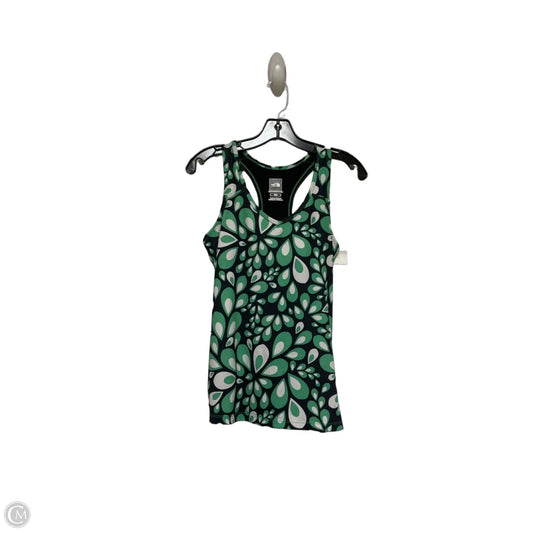 Athletic Tank Top By The North Face In Black & Green, Size: M