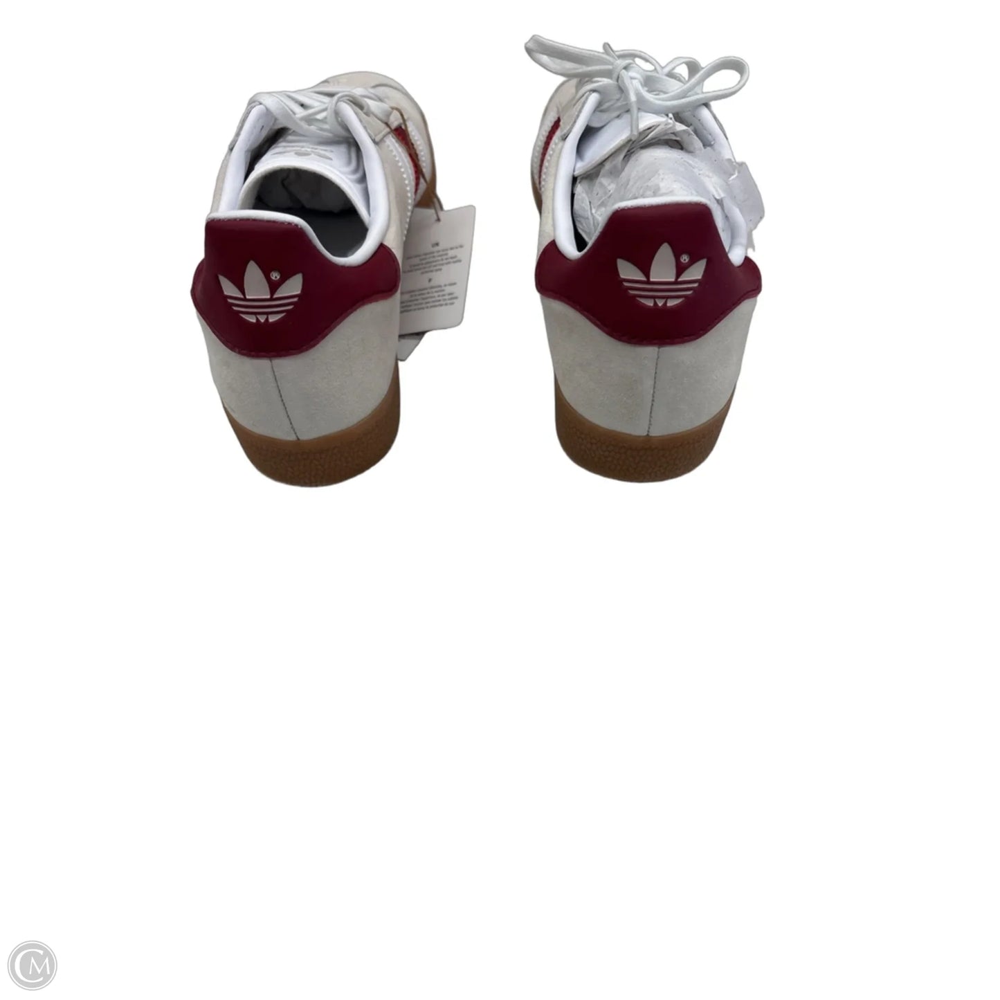 Shoes Sneakers By Adidas In Red & Tan, Size: 10