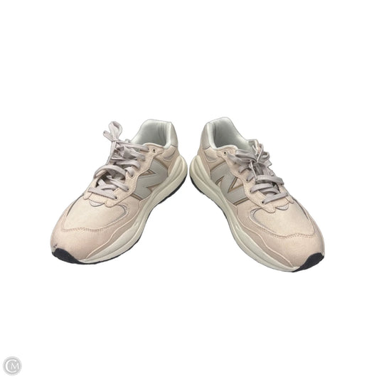 Shoes Sneakers By New Balance In Cream & Tan, Size: 10