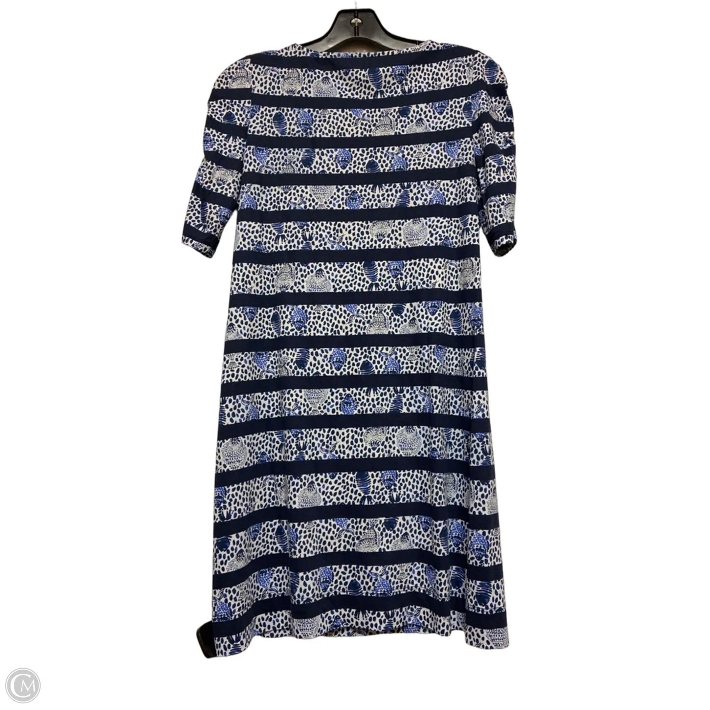 Dress Designer By Lilly Pulitzer In Blue & White, Size: Xxs