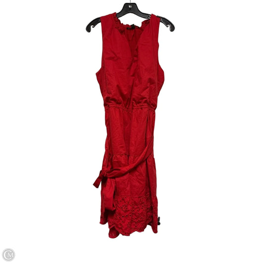 Dress Casual Short By Boston Proper In Red, Size: Xl