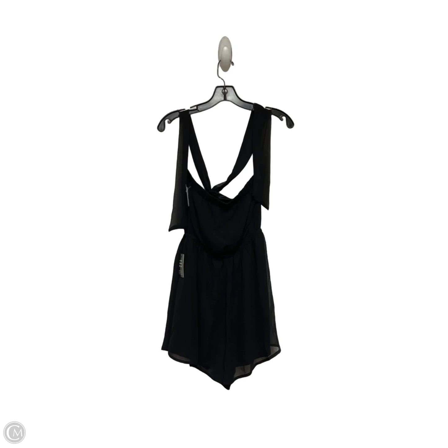 Romper By Express In Black, Size: Sp