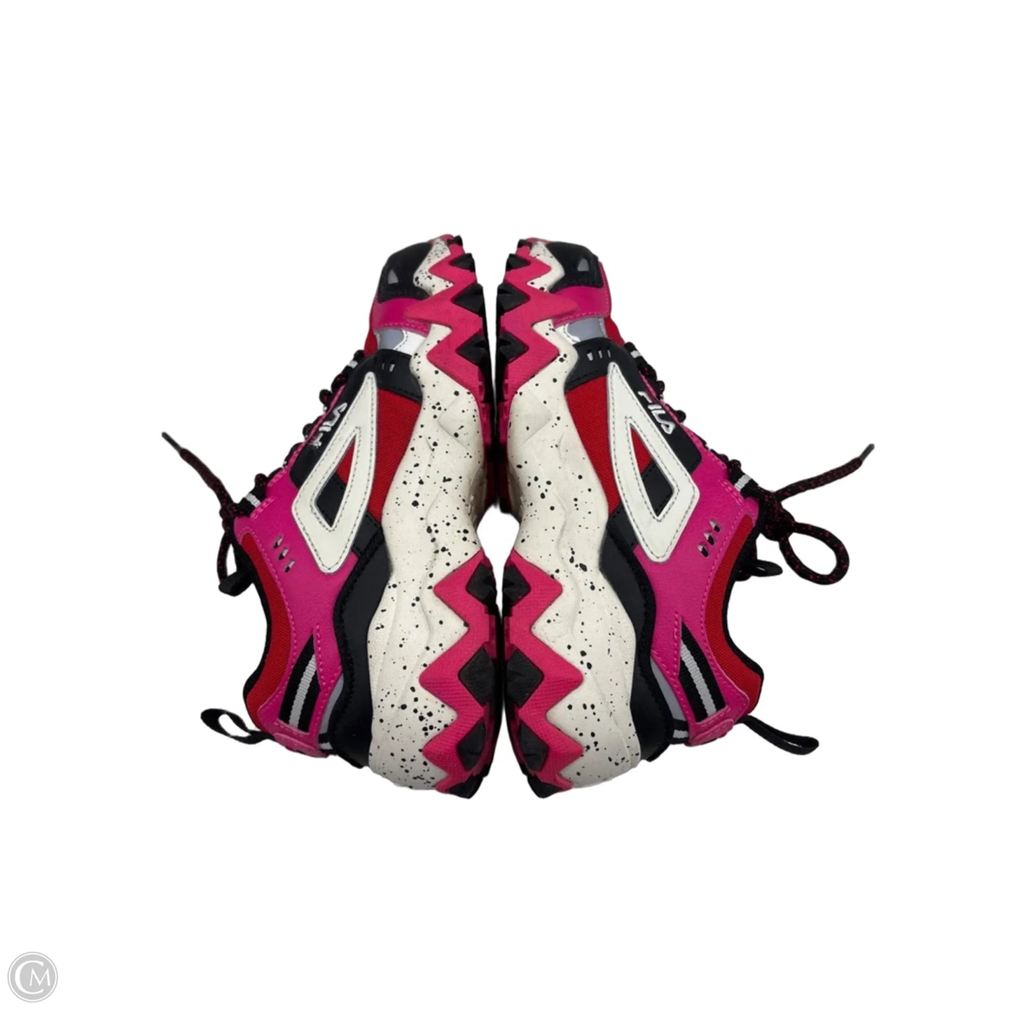 Shoes Athletic By Fila In Pink & Red, Size: 5.5