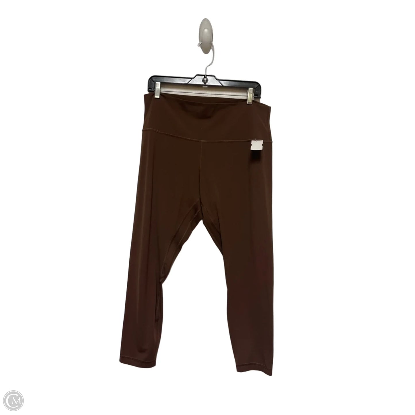 Athletic Leggings By Lululemon In Brown, Size: 16