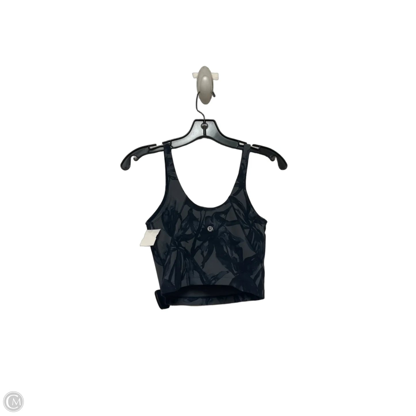 Athletic Bra By Lululemon In Blue & Grey, Size: 4