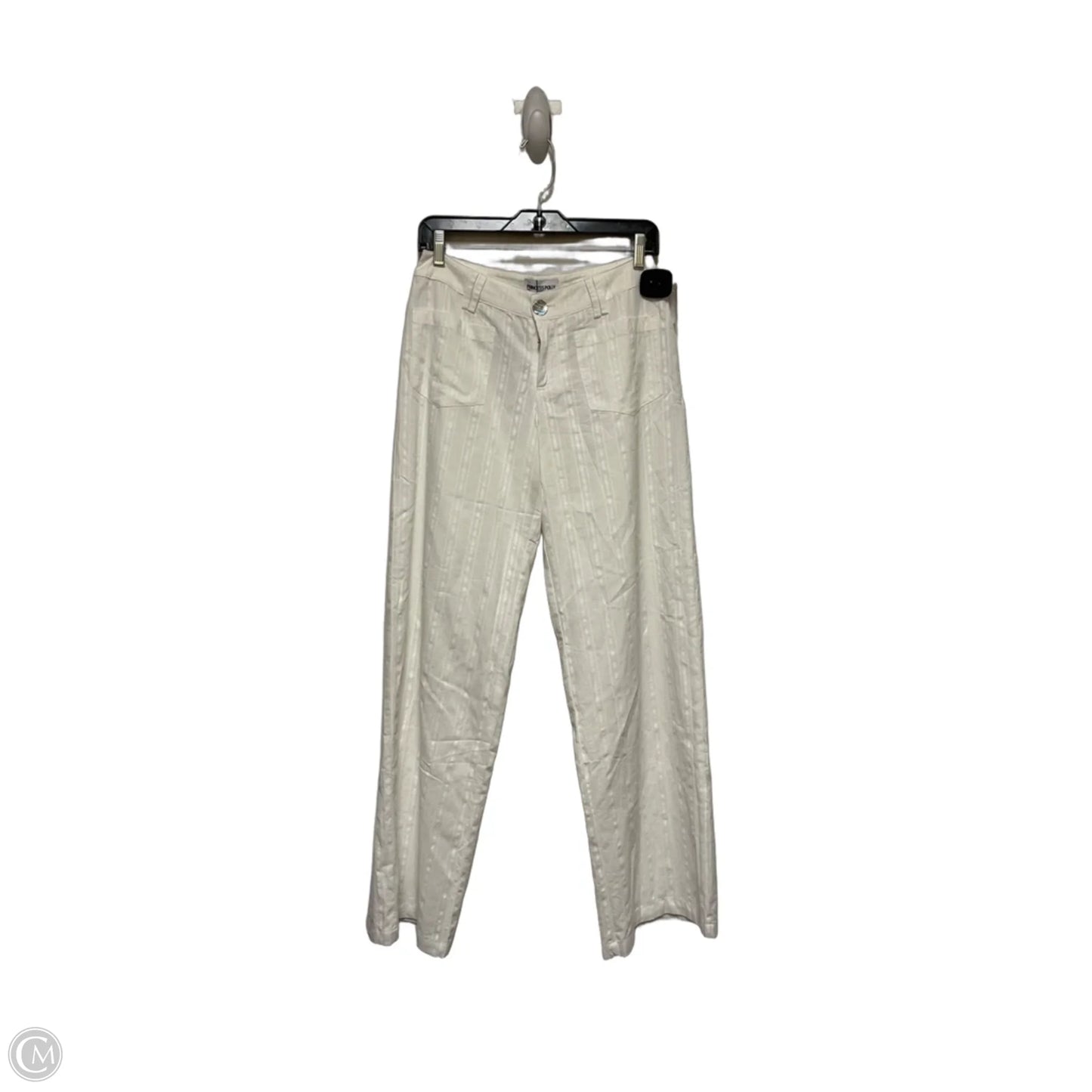 Pants Wide Leg By Princess Polly In White, Size: 0