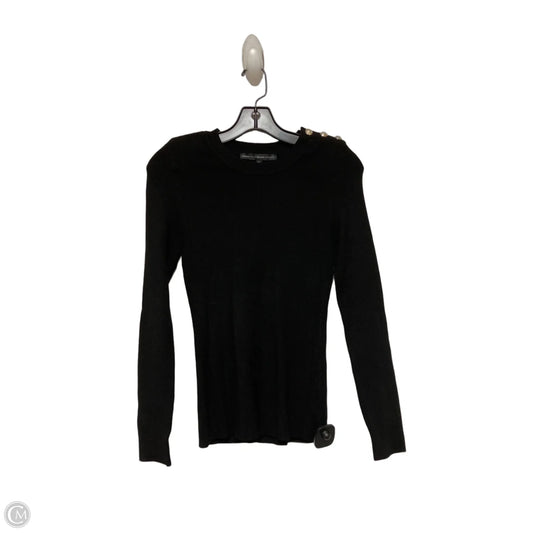 Top Long Sleeve By White House Black Market In Black, Size: Xs