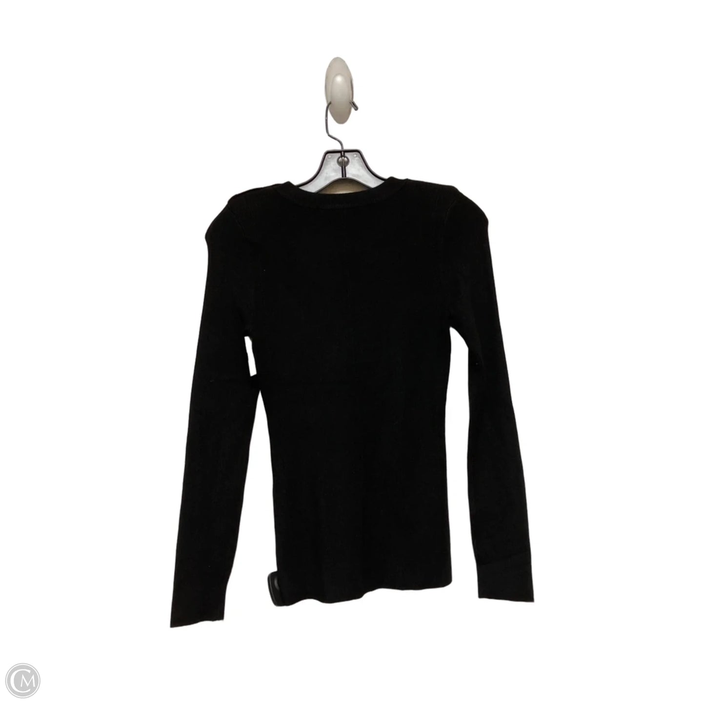 Top Long Sleeve By White House Black Market In Black, Size: Xs