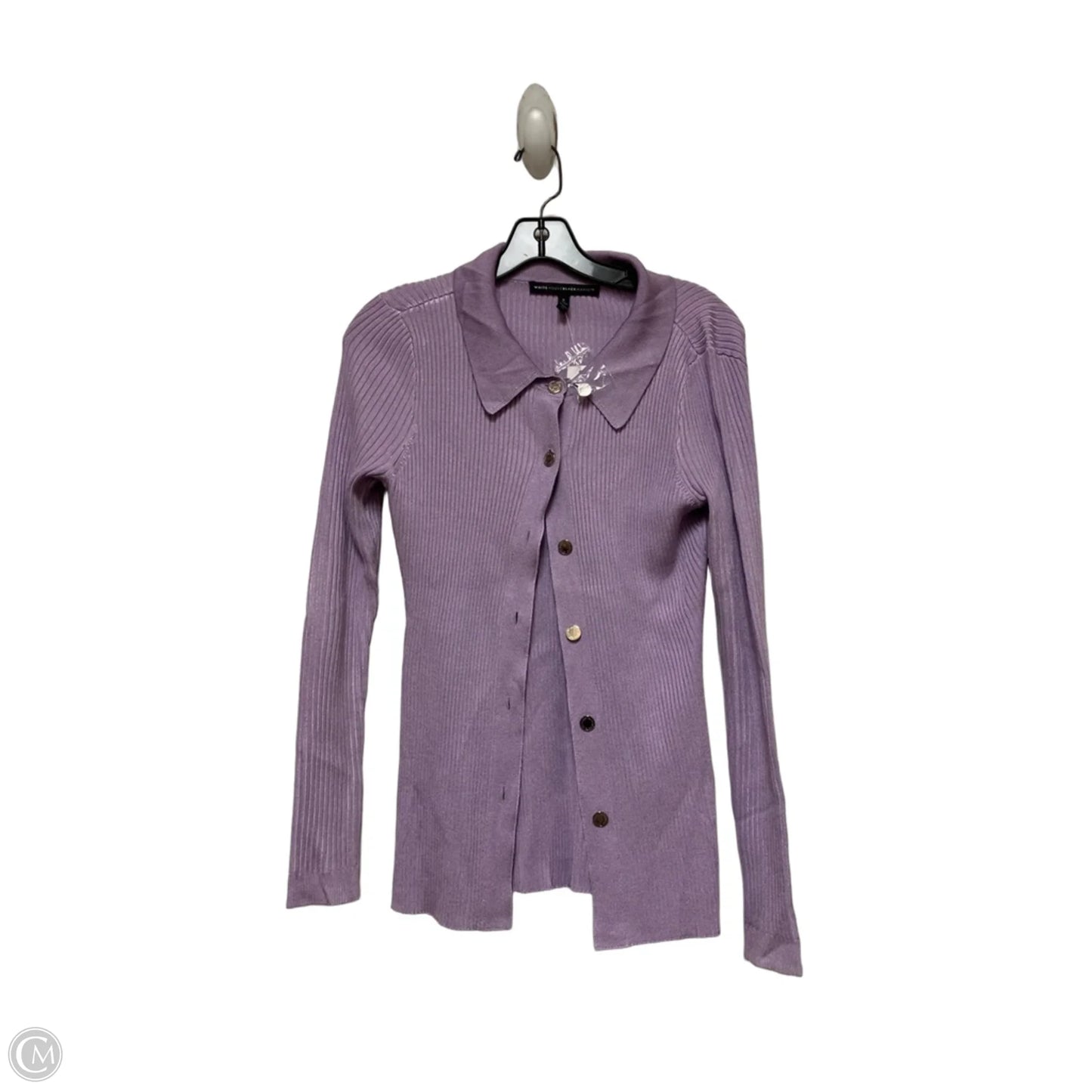 Cardigan By White House Black Market In Purple, Size: S