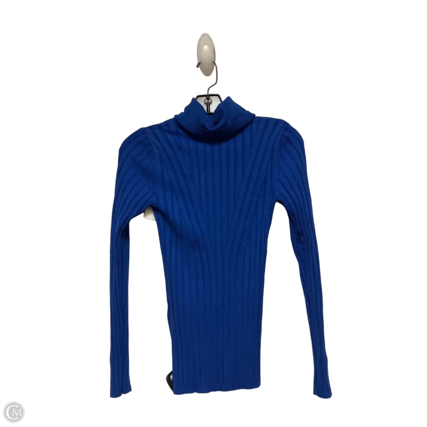 Top Long Sleeve By White House Black Market In Blue, Size: Xs