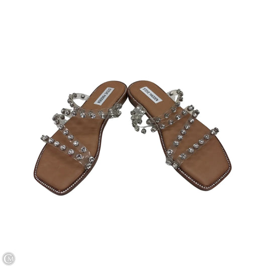 Sandals Flats By Steve Madden In Brown, Size: 7.5