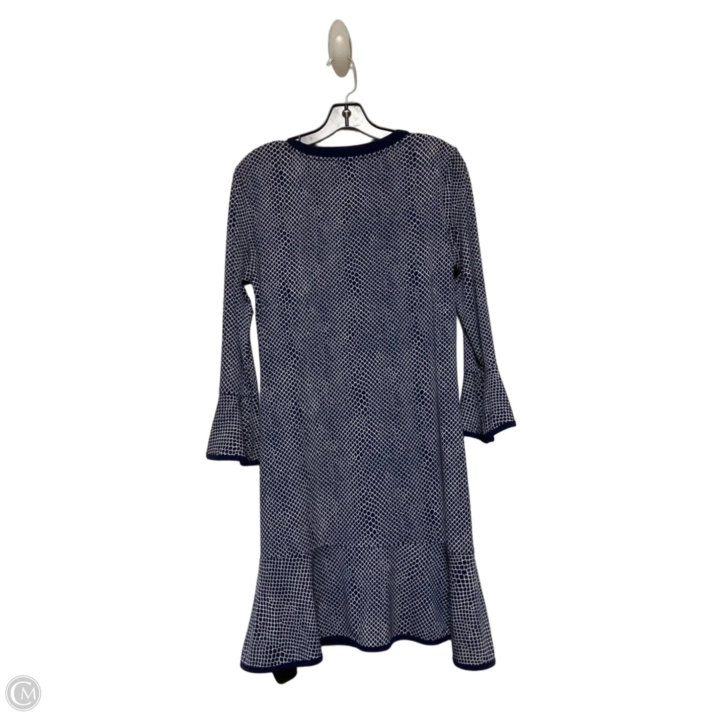 Dress Casual Short By Michael By Michael Kors In Blue & White, Size: L