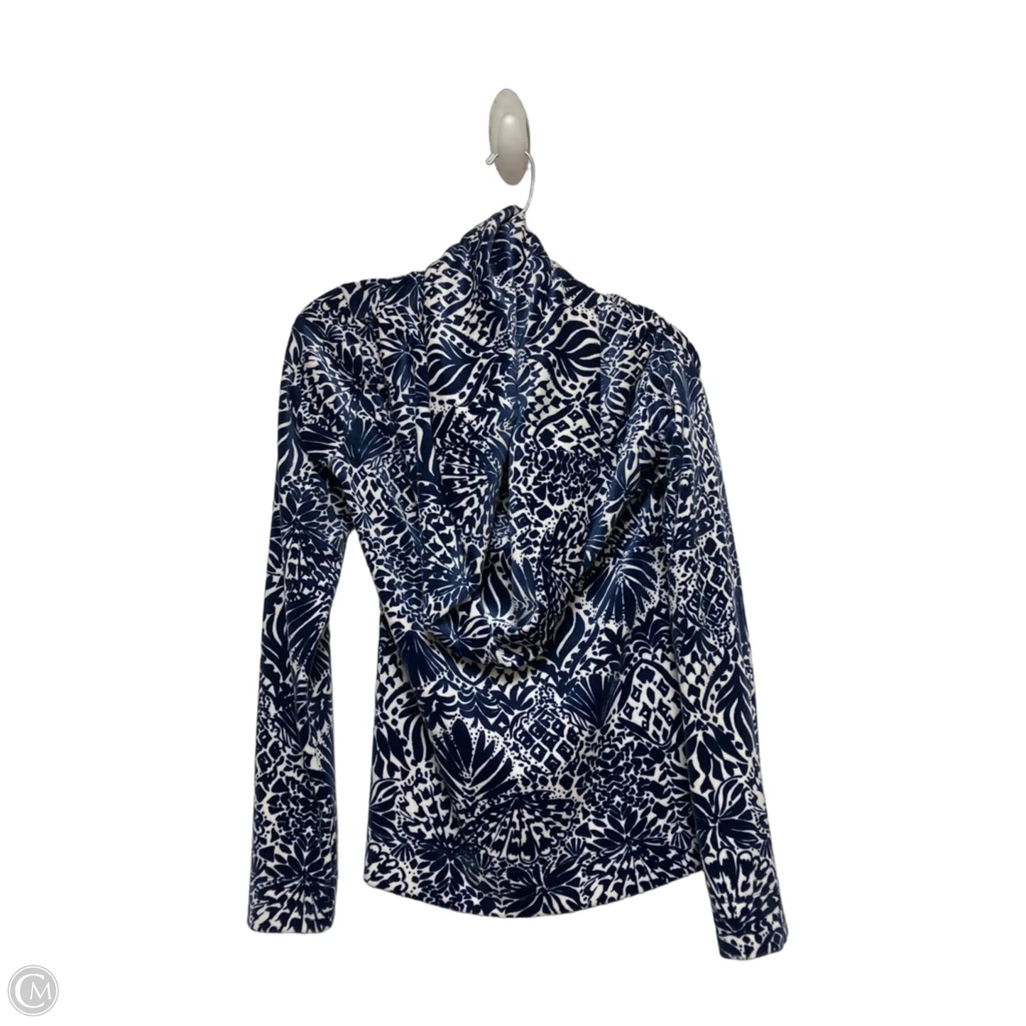 Sweater Designer By Lilly Pulitzer In Blue & White, Size: S