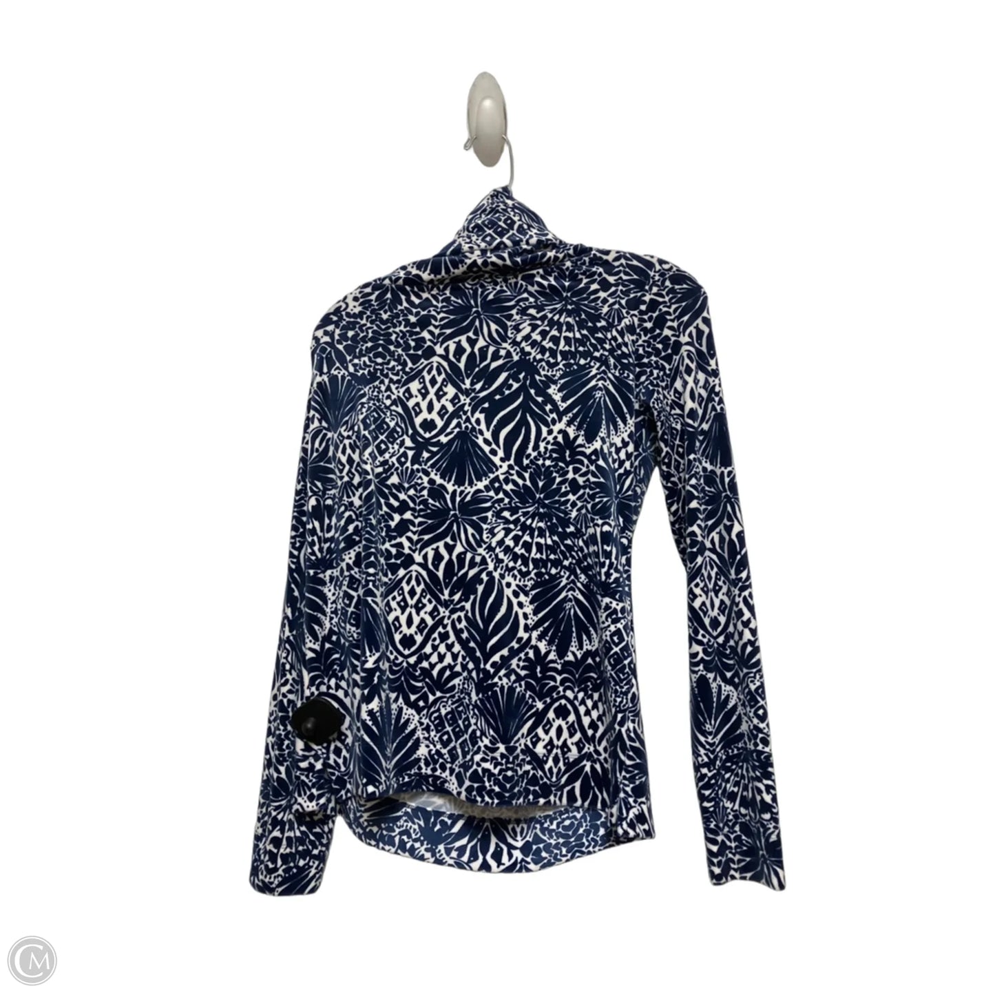 Sweater Designer By Lilly Pulitzer In Blue & White, Size: S