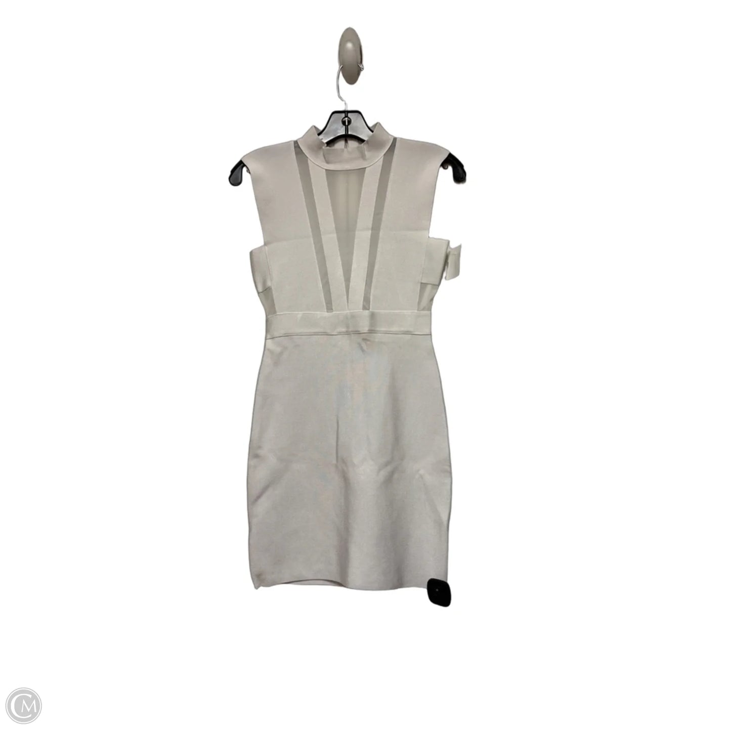 Dress Casual Short By Bebe In White, Size: Xs