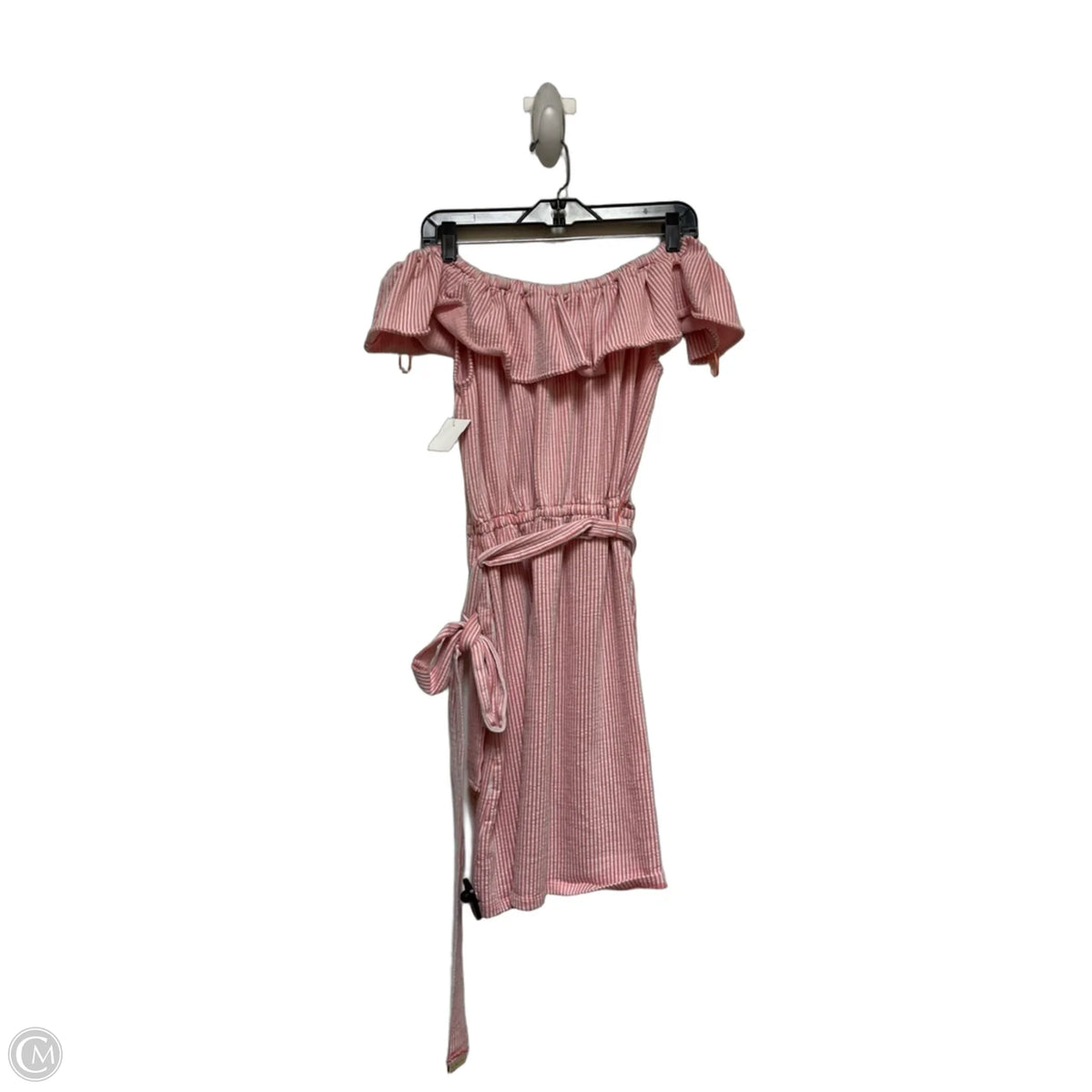 Dress Casual Short By Michael By Michael Kors In Striped Pattern, Size: L