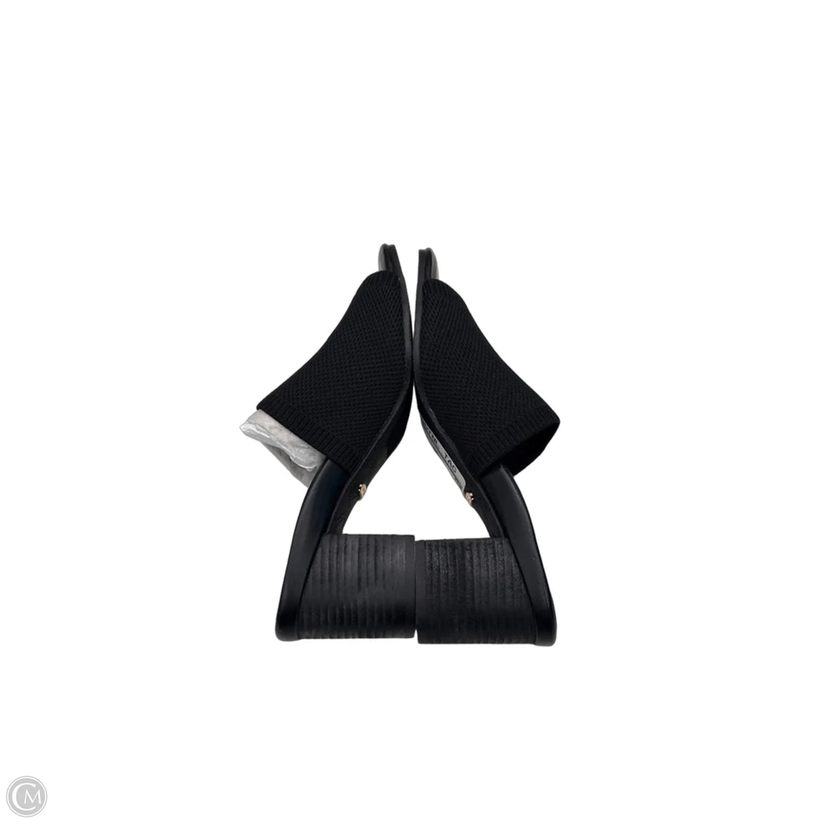 Sandals Heels Block By Vionic In Black, Size: 7.5