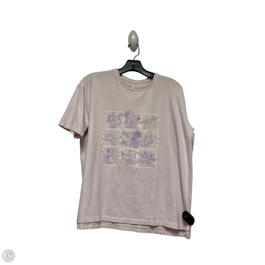 Top Short Sleeve Basic By Disney Store In Purple, Size: Xs