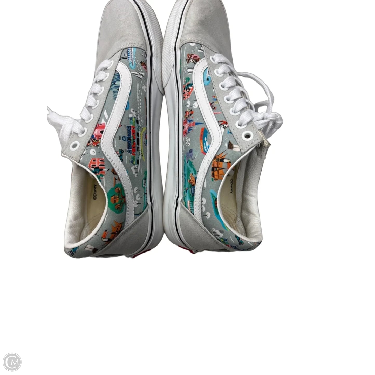 Shoes Sneakers By Vans In Grey, Size: 10.5