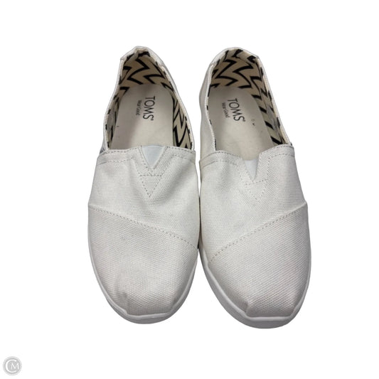 Shoes Flats By Toms In Cream, Size: 7