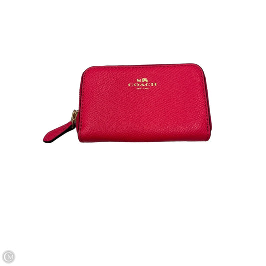 Id/card Holder Designer By Coach, Size: Small