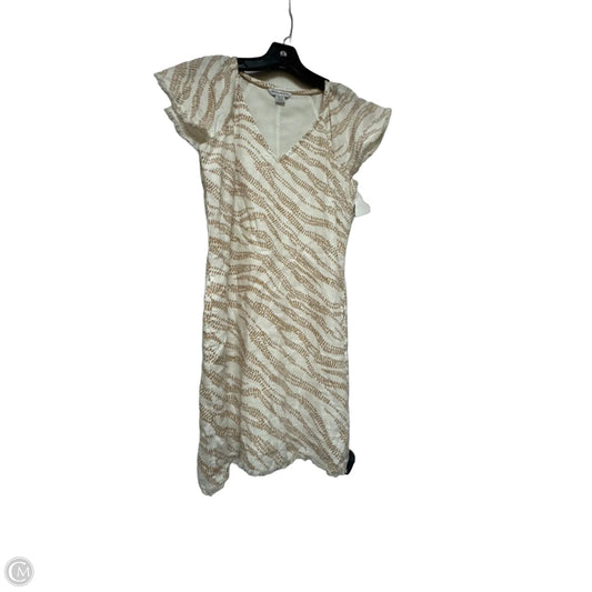 Dress Casual Short By Tommy Bahama In Tan & White, Size: Xs