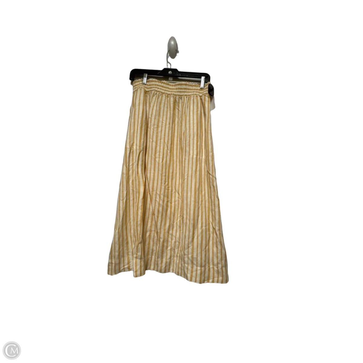Skirt Midi By Madewell In Striped Pattern, Size: 4