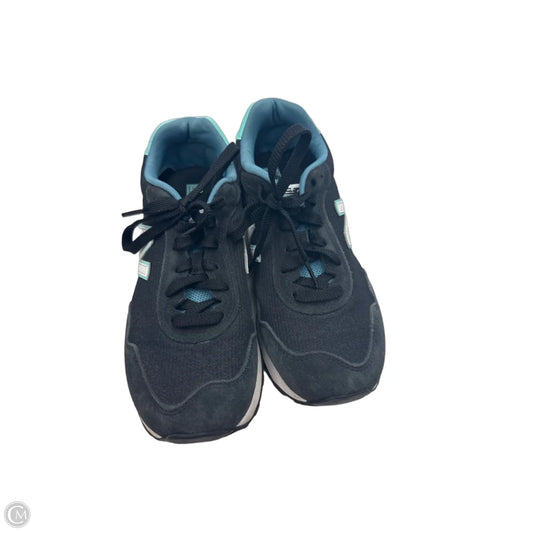 Shoes Sneakers By New Balance In Black & Blue, Size: 10