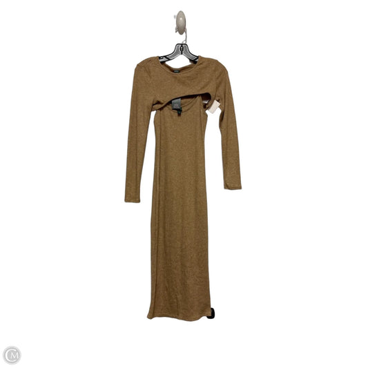 Dress Casual Maxi By Wild Fable In Tan, Size: M