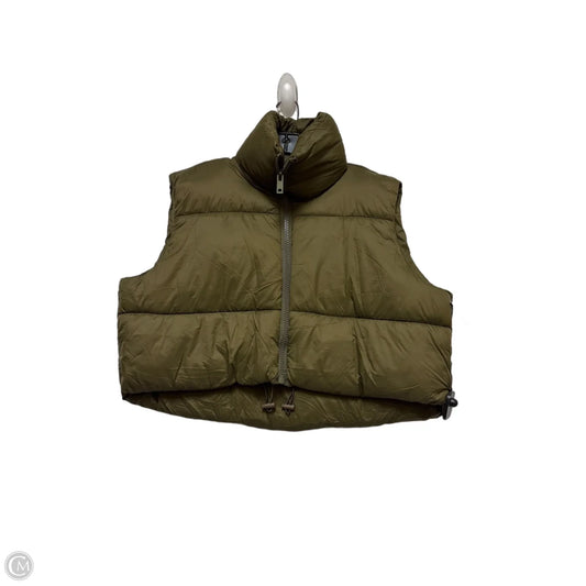 Vest Puffer & Quilted By Clothes Mentor In Green, Size: Xl