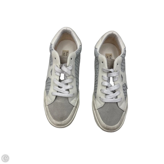 Shoes Sneakers By Vintage Havana In Cream & Grey, Size: 8.5