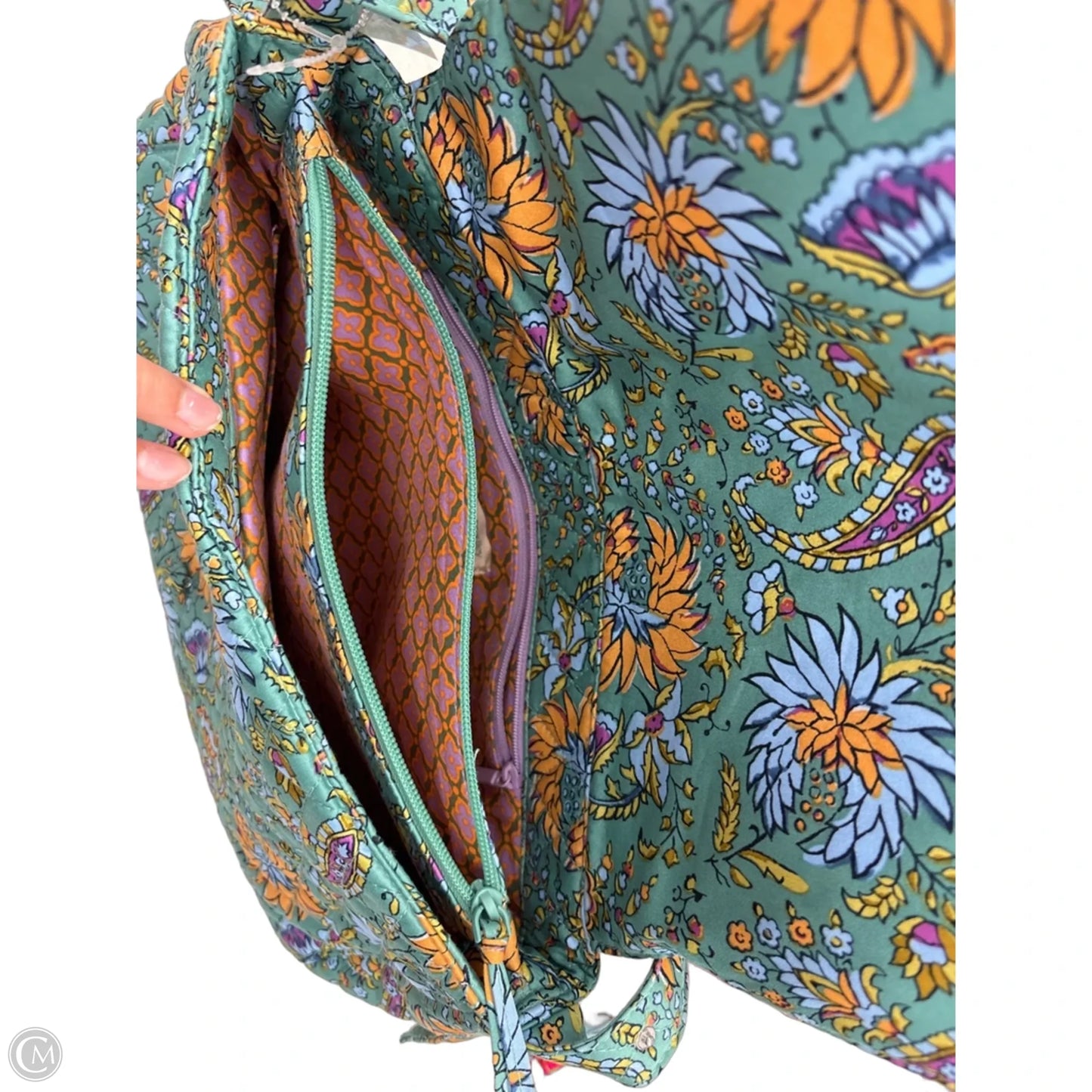 Handbag By Vera Bradley, Size: Large