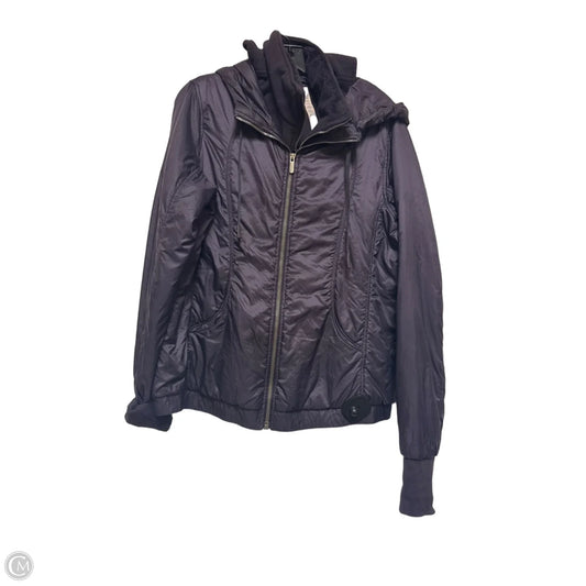 Athletic Jacket By Lululemon In Blue, Size: 12