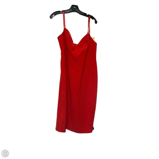 Dress Casual Midi By Target-designer In Red, Size: L
