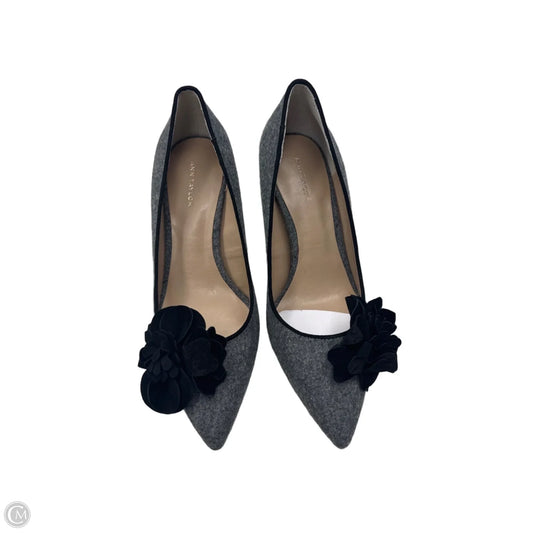 Shoes Heels Stiletto By Ann Taylor In Grey, Size: 6.5