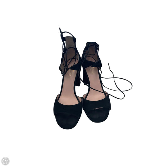 Shoes Designer By Kate Spade In Black & Red, Size: 6