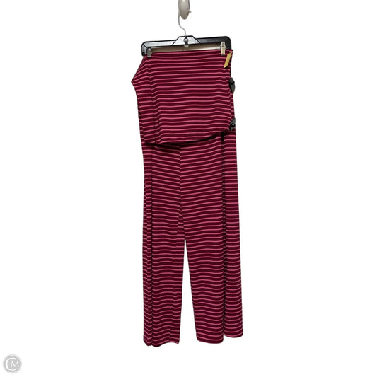 Pants Set 2pc By Clothes Mentor In Striped Pattern, Size: 20