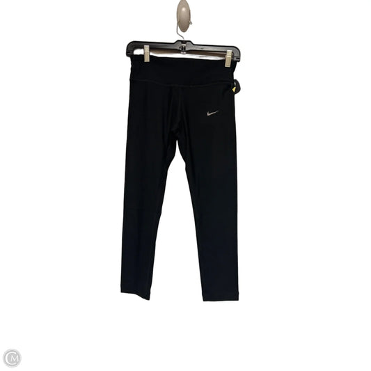 Athletic Leggings By Nike Apparel In Black, Size: S