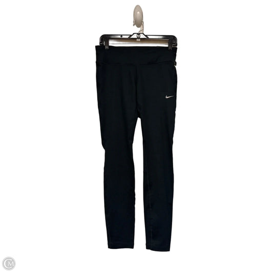 Athletic Leggings By Nike Apparel In Black, Size: M