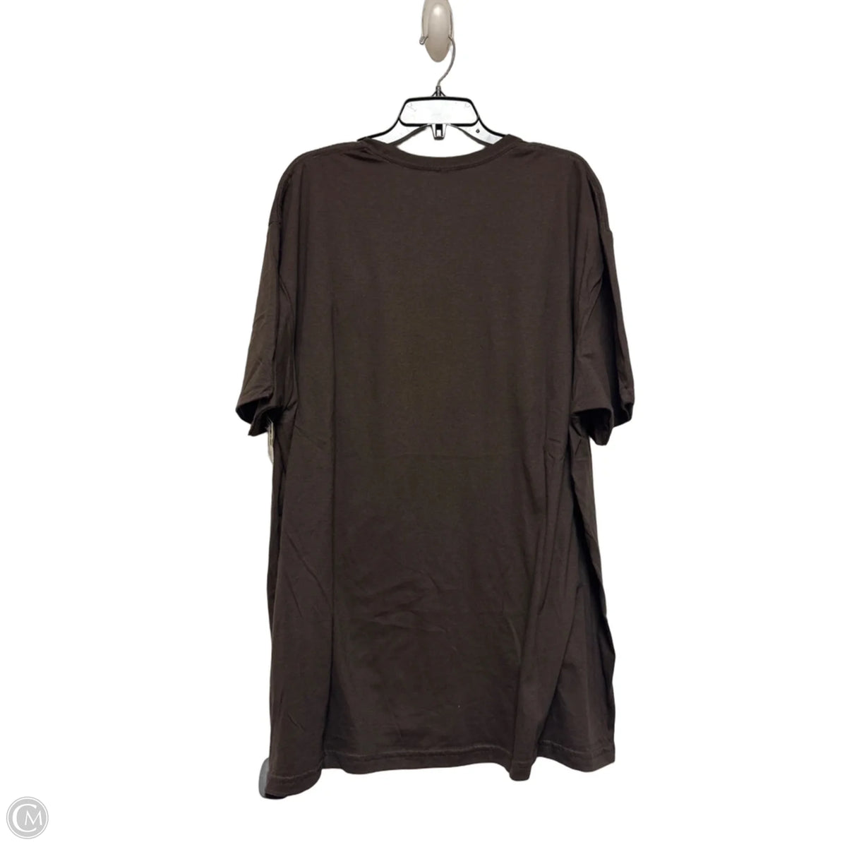Top Short Sleeve Basic By Gildan In Brown, Size: 2x