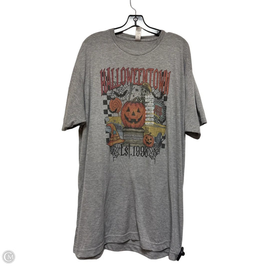 Top Short Sleeve Basic By Tultex In Grey, Size: Xxl