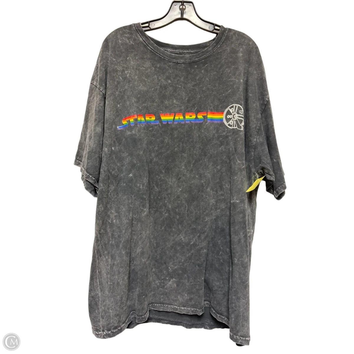 Top Short Sleeve Basic By Disney Store In Grey, Size: Xxl