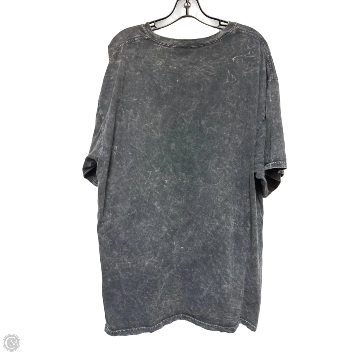 Top Short Sleeve Basic By Disney Store In Grey, Size: Xxl