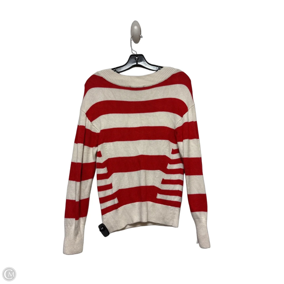 Sweater By Ann Taylor In Striped Pattern, Size: Xsp