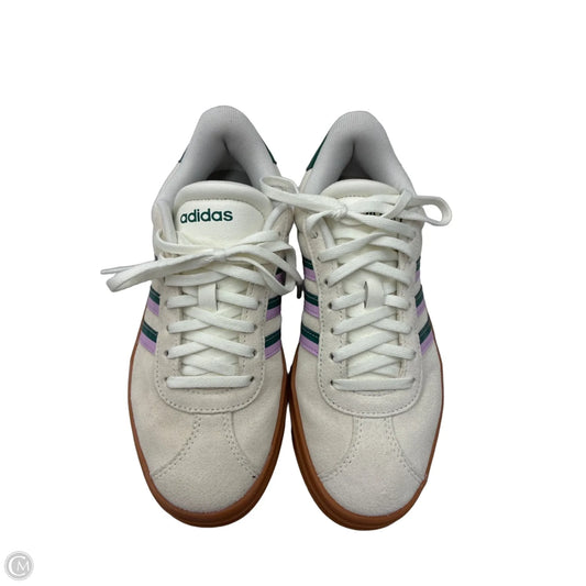 Shoes Sneakers By Adidas In Cream & Green, Size: 6