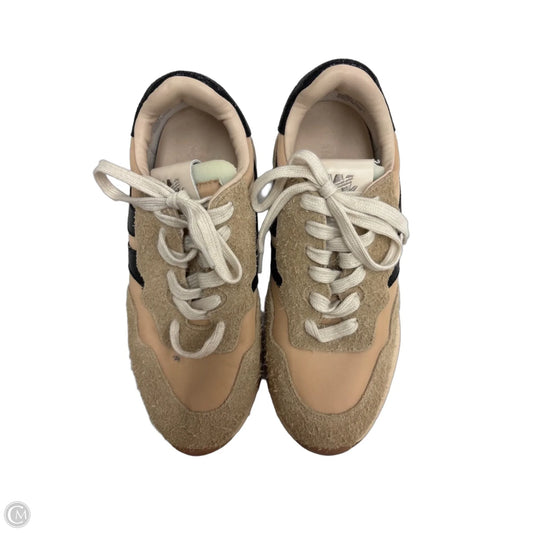 Shoes Sneakers By Steve Madden In Black & Tan, Size: 8
