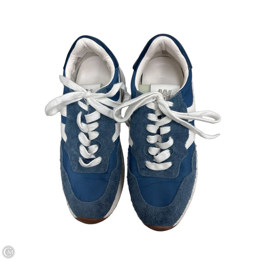 Shoes Sneakers By Steve Madden In Blue & White, Size: 8