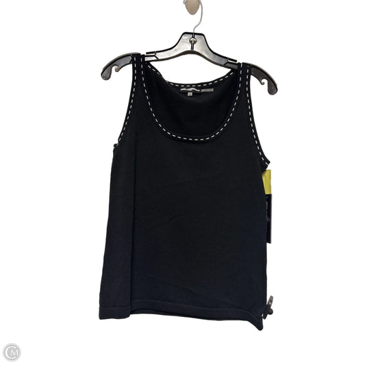 Top Sleeveless Designer By Karl Lagerfeld In Black & White, Size: M