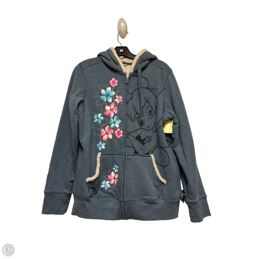 Sweatshirt Hoodie By Disney Store In Blue, Size: L
